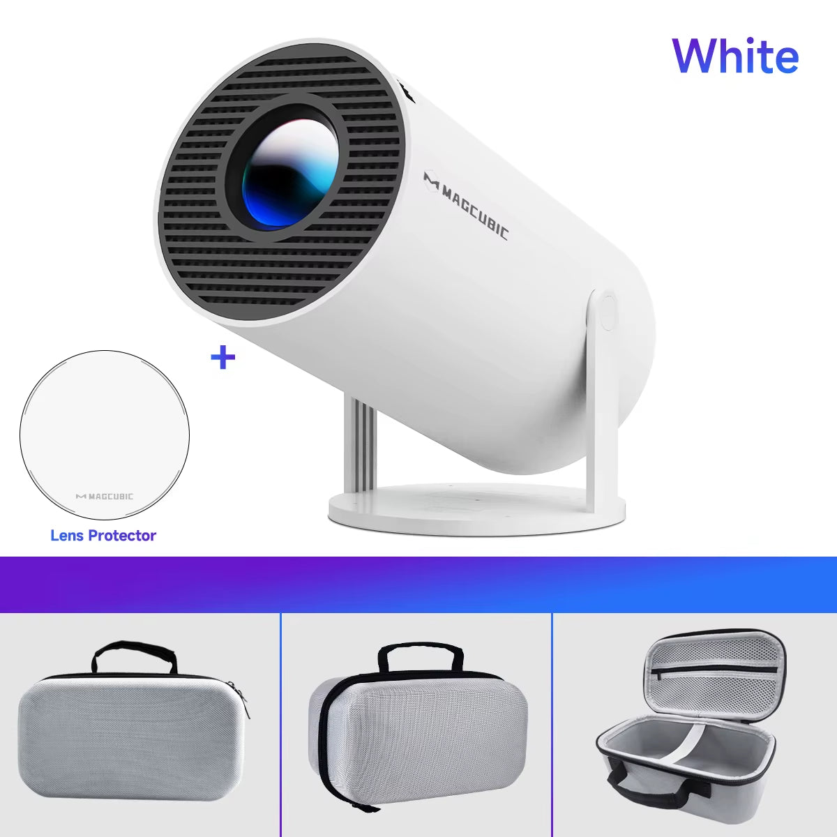 Revolutionize Your Home Cinema Experience with the HY300 Pro 4K Android Projector - Dual WiFi6, Bluetooth 5.0, 290 ANSI Lumens, and More!