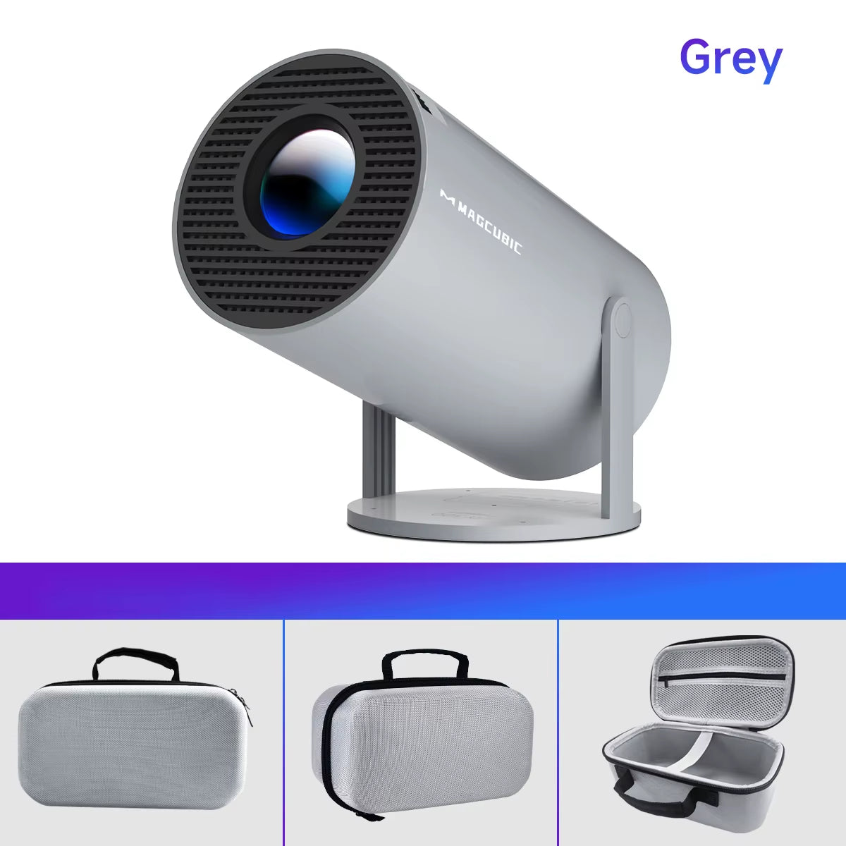 Revolutionize Your Home Cinema Experience with the HY300 Pro 4K Android Projector - Dual WiFi6, Bluetooth 5.0, 290 ANSI Lumens, and More!