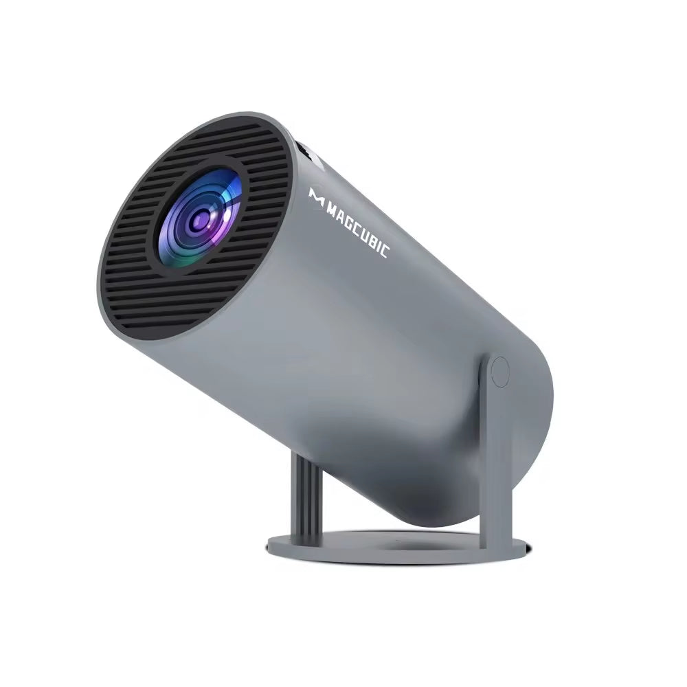 Revolutionize Your Home Cinema Experience with the HY300 Pro 4K Android Projector - Dual WiFi6, Bluetooth 5.0, 290 ANSI Lumens, and More!